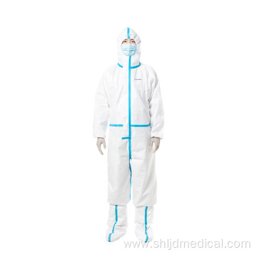PPE Protective Clothing Surgical Coverall Suit For Hospital